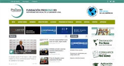 Desktop Screenshot of probonord.org
